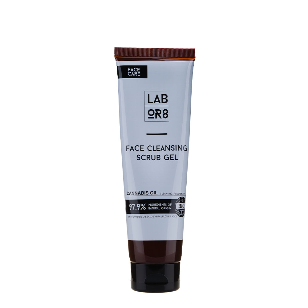 HEMP FACE CLEANSING SCRUB GEL 125 ML