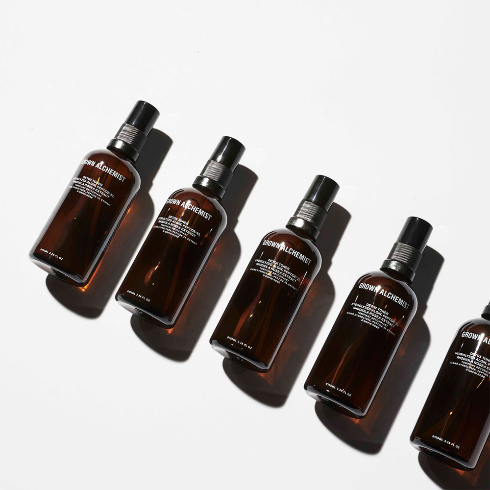GROWN ALCHEMIST DETOX TONER HYDROLYZED ALGIN, PEPTIDE33, RHODIOLA