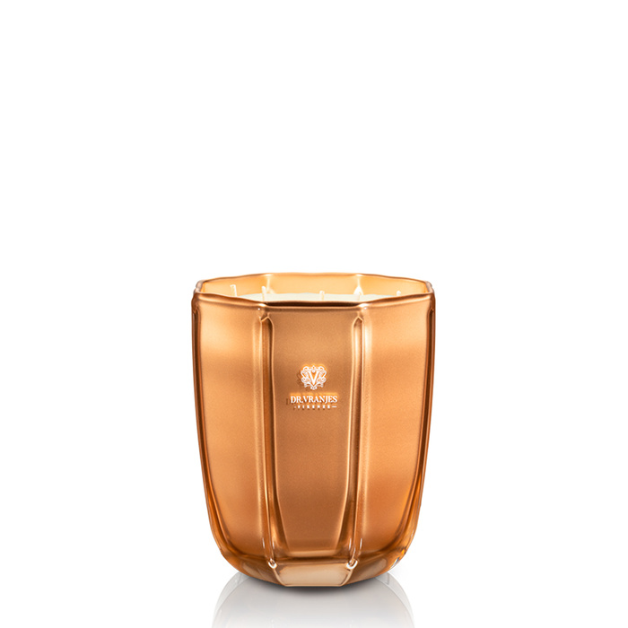 CANDLE ROSSO NOBILE GOLD