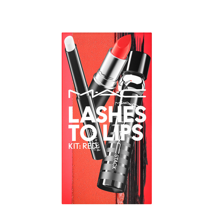 Lashes to Lips Kit: Red