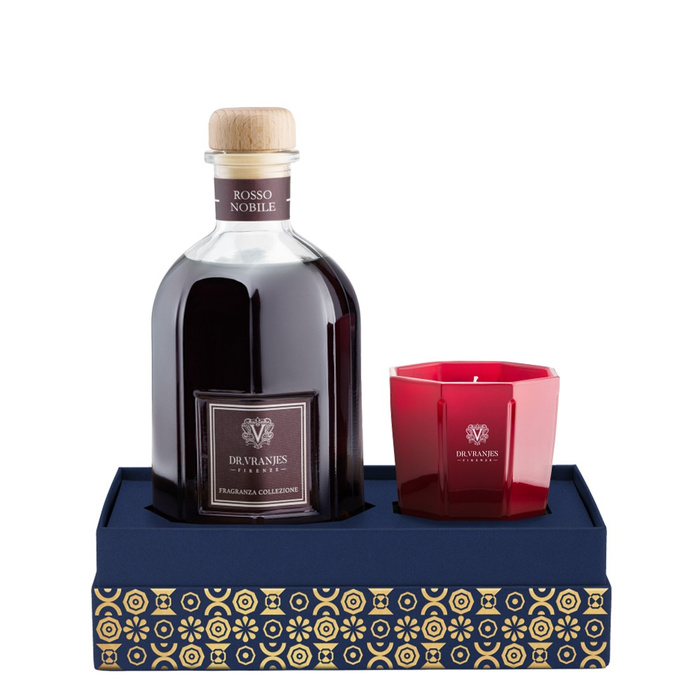 Gift Box Diffuser + Candle Rosso Nobile