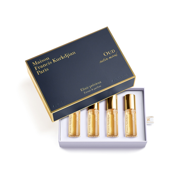 OUD SATIN MOOD SET OF PRECIOUS ELIXIRS  EXTRAIT DE PARFUM