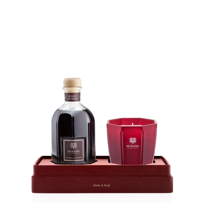 GIFT BOX ROSSO NOBILE DIFFUSER + CANDLE