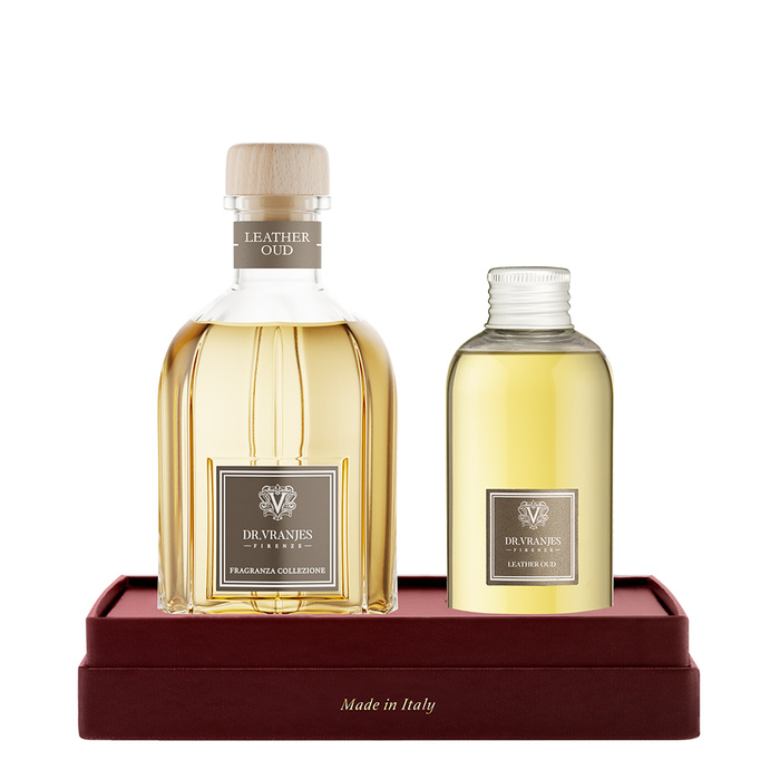 GIFT BOX LEATHER OUD DIFFUSER + REFILL