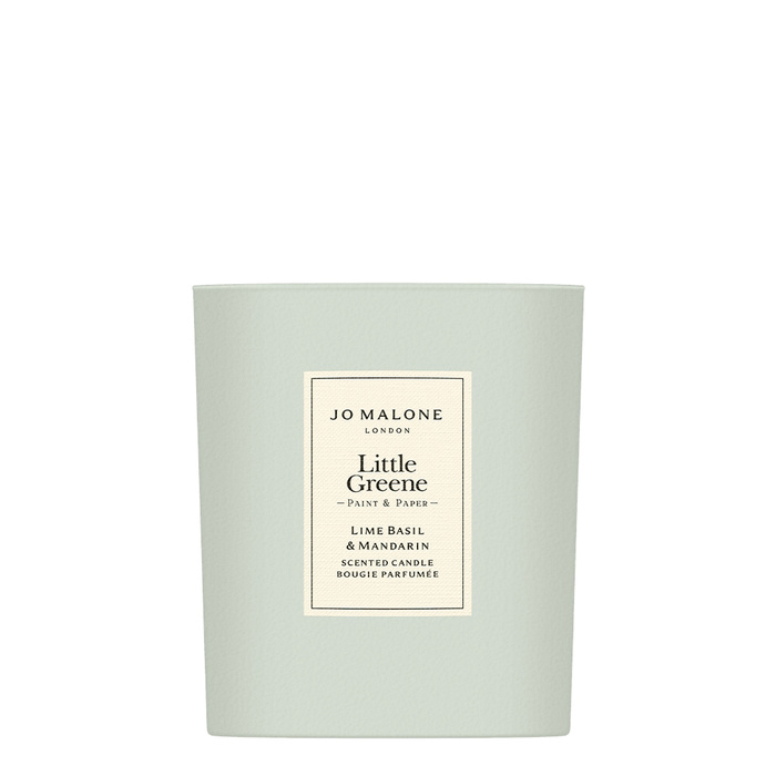 LITTLE GREENE LIME BASIL & MANDARIN SCENTED CANDLE